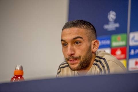 09-04-2019: VOETBAL: TRAINING EN PERSCONFERENTIE AJAX: AMSTERDAM Hakim Zaiyech Foto: SCS Michel Utrecht xVIxVIxImagesx xSoenarxChamidxsportfotografiexIVx 14149750