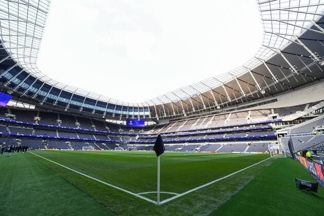 Tottenham Hotspur v Manchester City UEFA Champions League A general view of the new Tottenham Hotspur Stadium prior to the UEFA Champions League match at the Tottenham Hotspur Stadium, London Content Not Available For UK Newspapers Copyright: xMartynxHaworthx FIL-13108-0004