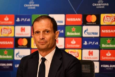 Sport Bilder des Tages Photo Alfredo Falcone - LaPresse09 04 2019 Amsterdam (Holland SoccerPress Conference Ajax-JuventusUefa Champions League 2018 2019 - Johan Cruijff Arena of AmsterdamIn the pic:allegri  Copyright: xAlfredoxFalcone LaPresse ALFREDOx