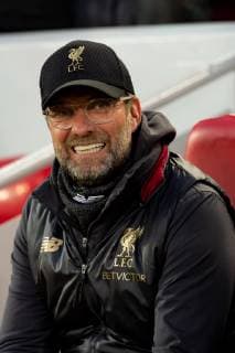 Sport Bilder des Tages Liverpool, England, 09.04.2019, UEFA Champions League - 2018 19 Season, Round of 8, Viertelfinale Liverpool FC vs. FC Port, Trainer Juergen Klopp (LFC) schaut ( DeFodi053