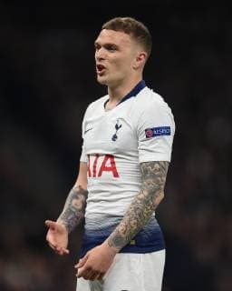 Tottenham Hotspur v Manchester City UEFA Champions League Kieran Trippier of Tottenham Hotspur during the UEFA Champions League match at the Tottenham Hotspur Stadium, London Content Not Available For UK Newspapers Copyright: xMartynxHaworthx FIL-13108-0127