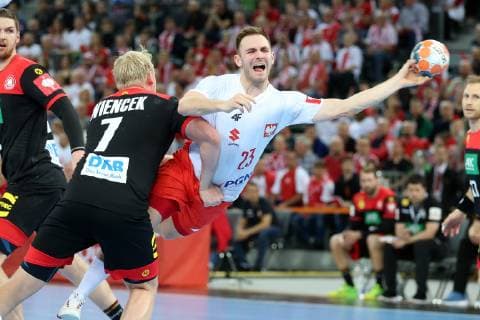 Handball, EM Quali, Polen - Deutschland GLIWICE 10.04.2019 PILKA RECZNA ELIMINACJE MISTRZOSTW EUROPY 2020 MENS European Championship EM Europameisterschaft QUALIFIERS POLSKA - NIEMCY POLAND - GERMANY NZ. ARKADIUSZ MORYTO FOT. MICHAL CHWIEDUK FOKUSMEDIA.COM.PL NEWSPIX.PL --- Newspix.pl  190410CHW018