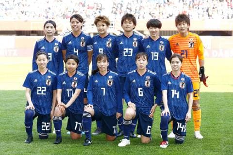 Japan team group Mannschaftsbild Totale line-up (JPN), APRIL 9, 2019 - Football Soccer : International Friendly Länderspiel match between Germany 2-2 Japan at the Benteler-Arena in Paderborn, Germany. Noxthirdxpartyxsales  (101008104)