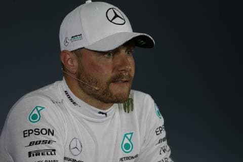 Photo4 LaPresse 13 04 2019 Shanghai, China Grand Prix Formula One China 2019 In the pic: after Qualifying Official Fia press conference PK Pressekonferenz Valtteri Bottas (FIN) Mercedes AMG F1 W10 EQ Power  Copyright: xPhoto4 LaPressex
