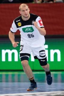 Halle (Westf.), Deutschland 13.04.2019: DHB Qualifikationsspiel - 2018 2019 - Deutschland vs. Polen Paul Drux (Deutschland) Halle (Westf.) Nordrhein-Westfalen Deutschland Gerry-Weber-Stadion