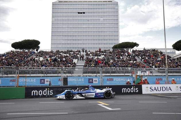 Photo Vincenzo Livieri - LaPresse 13-04-2019 Rome (Italy) 2019 GEOX Rome E-Prix race  Copyright: xCarloxLannutti LaPressex