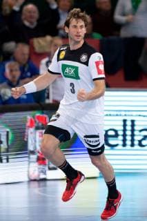 Halle (Westf.), Deutschland 13.04.2019: DHB Qualifikationsspiel - 2018 2019 - Deutschland vs. Polen Uwe Gensheimer (Deutschland) Halle (Westf.) Nordrhein-Westfalen Deutschland Gerry-Weber-Stadion