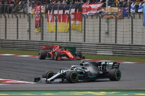 Photo4 LaPresse 14 04 2019 Shanghai, China Grand Prix Formula One China 2019 In the pic: Race, Valtteri Bottas (FIN) Mercedes AMG F1 W10 EQ Power  Copyright: xPhoto4 LaPressex