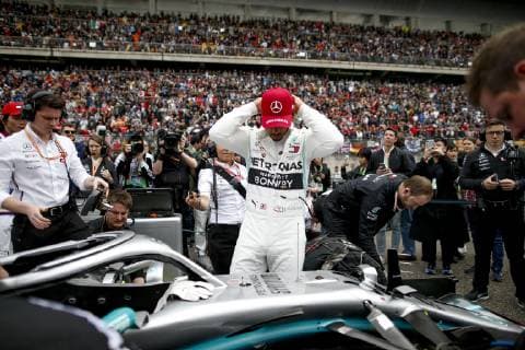 Motorsports: FIA Formula One World Championship WM Weltmeisterschaft 2019, Grand Prix of China, 44 Lewis Hamilton (GBR, Mercedes AMG Petronas Motorsport), Shanghai China