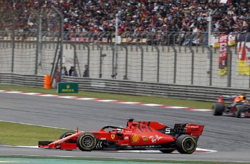 Motorsports: FIA Formula One World Championship WM Weltmeisterschaft 2019, Grand Prix of China, 5 Sebastian Vettel (GER, Scuderia Ferrari Mission Winnow), Shanghai China