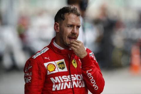 Motorsports: FIA Formula One World Championship WM Weltmeisterschaft 2019, Grand Prix of China, 5 Sebastian Vettel (GER, Scuderia Ferrari Mission Winnow), Shanghai China