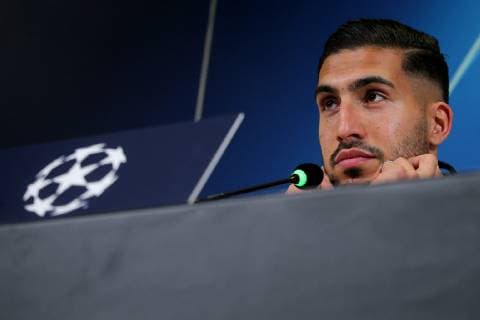 Turin, Italien, 15.04.2019, Juventus Turin Pressekonferenz, Emre Can (JUV) Schaut ( DeFodi541