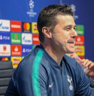 Tottenham Hotspur Presser Mauricio Pochettino, manager of Tottenham Hotspur during a press conference PK Pressekonferenz at the Etihad Stadium, Manchester Content Not Available For UK Newspapers Copyright: xStevexMcCormickx FIL-13125-0018