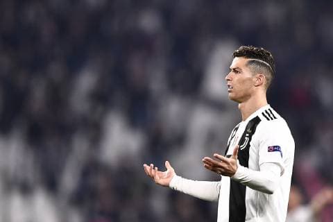 Photo LaPresse - Fabio Ferrari April 16, 2018 Turin, Italy soccer Juventus Fc vs Ajax - Uefa Champions - quarter to final- In the pic:Cristiano Ronaldo (Juventus F.C.);  Copyright: xFabioxFerrari LaPressex