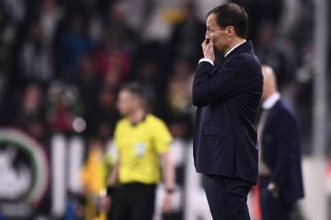 Photo LaPresse - Fabio Ferrari April 16, 2018 Turin, Italy soccer Juventus Fc vs Ajax - Uefa Champions - quarter to final- In the pic:Massimiliano Allegri (Juventus F.C.);  Copyright: xFabioxFerrari LaPressex