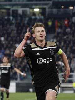 Matthijs de Ligt of Ajax during the UEFA Champions League quarter final match between Juventus FC and Ajax Amsterdam at the Allianz Arena on April 16, 2019 in Turin, Italy UEFA Champions League 2018 2019 xVIxVIxImagesx xTomxBodexMultimediaxIVx 14215325