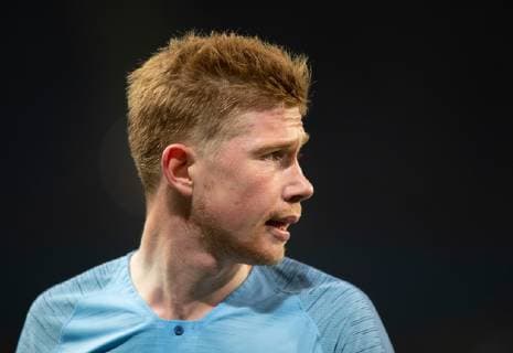 Manchester City v Tottenham Hotspur UEFA Champions League Kevin De Bruyne of Manchester City during the second leg of the UEFA Champions League quarter-final match at the Etihad Stadium, Manchester Content Not Available For UK Newspapers Copyright: xRussellxHartx FIL-13127-0061