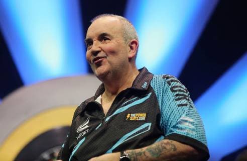 20.04.2019 xcex Frankfurt am Main, Fraportarena GUDE Darts Open Frankfurt 2019 Weltmeister Phil The Power Taylor emspor, DFL regulations prohibit any use of photographs as image sequences and or quasi-video