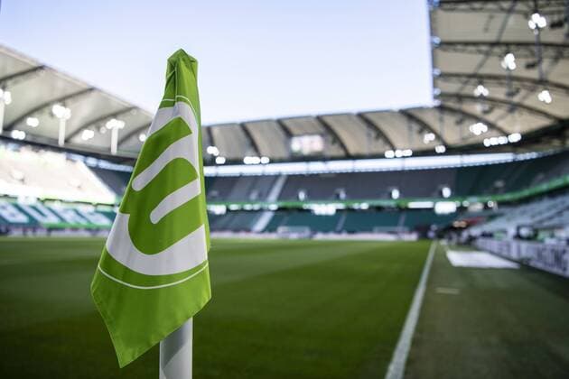 22.04.2019, xkvx, Fussball 1.Bundesliga, VfL Wolfsburg - Eintracht Frankfurt emspor, v.l. Stadion Ansicht Innenansicht Innen Innenraum Volkswagen Arena (DFL DFB REGULATIONS PROHIBIT ANY USE OF PHOTOGRAPHS as IMAGE SEQUENCES and or QUASI-VIDEO) Wolfsburg