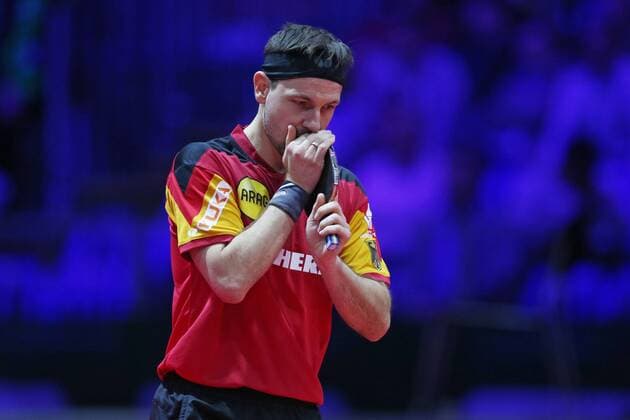 Sport Themen der Woche KW17 Sport Bilder des Tages Timo Boll, GER, during preliminaries of 2019 Table tennis Tischtennis world championships in Budapest; 23 04 2019 - *** Timo Boll GER during preliminaries of 2019 table tennis world championships in Budapest 23 04 2019 