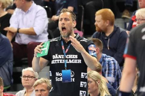 SG Flensburg-Handewitt vs Telekom Veszprem HC, Handball, EHF Champions League Viertelfinale, 24.04.19 Maik Machulla (SG Flensburg-Handewitt, Trainer)