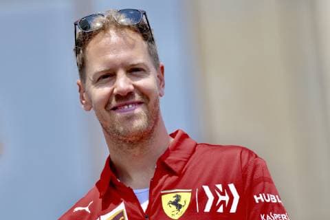 VETTEL Sebastian F1 Team Scuderia Ferrari F1 2019 Grand Prix von Aserbaidschan am 25. 04. 2019 in Baku