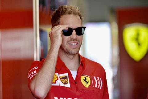VETTEL Sebastian F1 Team Scuderia Ferrari F1 2019 Grand Prix von Aserbaidschan am 25. 04. 2019 in Baku