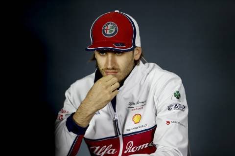 Motorsports: FIA Formula One World Championship WM Weltmeisterschaft 2019, Grand Prix of Azerbaijan, 99 Antonio Giovinazzi (ITA, Alfa Romeo Racing), Baku Azerbaijan