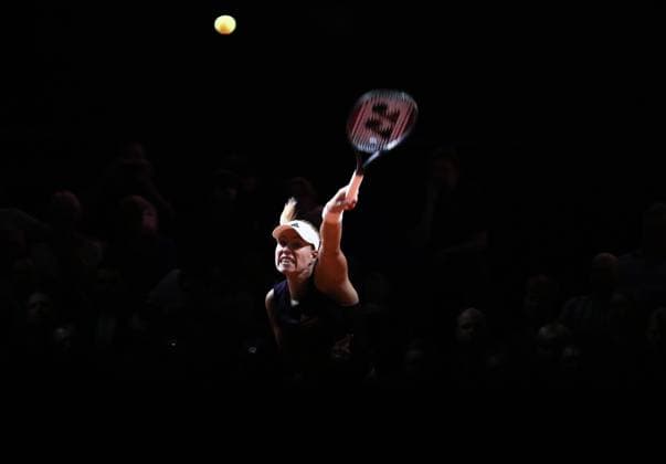 Sport Bilder des Tages BAU 26.04.2019 Stuttgart Tennis Porsche Tennis Grand Prix, Feature Angelique Kerber (GER)