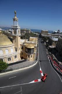 Photo4 LaPresse 27 04 2019 Baku, Azerbaijan Grand Prix Formula One Azerbaijan 2019 In the pic: Sebastian Vettel (GER) Scuderia Ferrari SF90  Copyright: xPhoto4 LaPressex