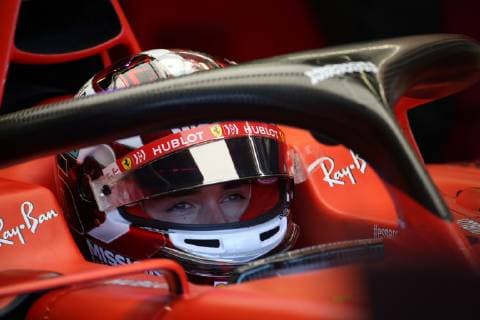 Photo4 LaPresse 27 04 2019 Baku, Azerbaijan Grand Prix Formula One Azerbaijan 2019 In the pic: Charles Leclerc (MON) Scuderia Ferrari SF90  Copyright: xPhoto4 LaPressex