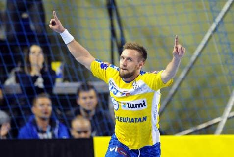 2019.04.27 Kielce Pilka reczna EHF Liga Mistrzow Sezon 2018 2019 PGE VIVE Kielce - PSG Handball N z Luka Cindric radosc Foto Norbert Barczyk PressFocus 2019.04.27 Kielce Handball EHF Men s Champions League PGE VIVE Kielce - Paris Saint Germain Handball Luka Cindric radosc Credit: Norbert Barczyk PressFocus NEWSPIX.PL --- Newspix.pl  20190427NB0089