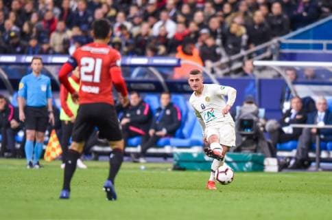 Marco Verrati ( PSG ) FOOTBALL : Stade Rennais vs Paris Saint Germain - Finale Coupe de France - 27 04 2019 FedericoPestellini Panoramic 