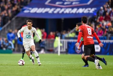 Neymar Jr ( PSG ) FOOTBALL : Stade Rennais vs Paris Saint Germain - Finale Coupe de France - 27 04 2019 FedericoPestellini Panoramic 