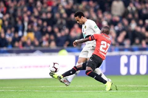10 NEYMAR JR (PSG) - BUT FOOTBALL : Rennes vs Paris SG - Coupe de France - Finale - 27 04 2019 FEP Panoramic 