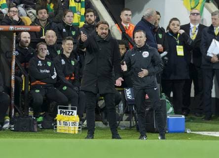 Norwich City v Blackburn Rovers Sky Bet Championship Daniel Farke Manager of Norwich City during the Sky Bet Championship match at Carrow Road, Norwich Content Not Available For UK Newspapers Copyright: xAlanxStanfordx FIL-13173-0061