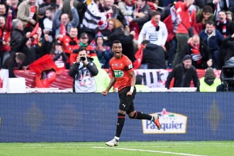 JOIE - 04 EDSON MEXER (REN) FOOTBALL : Rennes vs Paris SG - Coupe de France - Finale - 27 04 2019 FEP Panoramic 