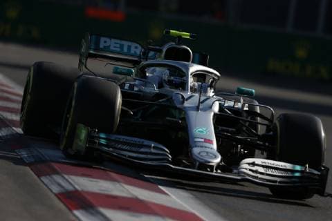 Photo4 LaPresse 28 04 2019 Baku, Azerbaijan Grand Prix Formula One Azerbaijan 2019 In the pic: Valtteri Bottas (FIN) Mercedes AMG F1 W10  Copyright: xPhoto4 LaPressex