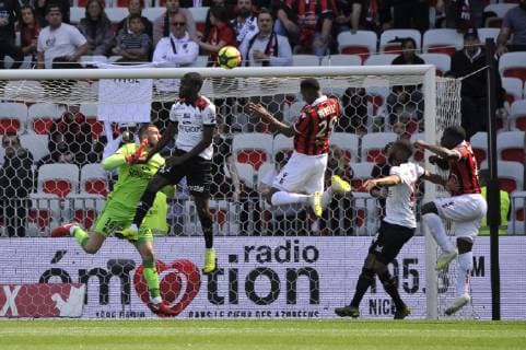 Christophe Herelle (OGC Nice) FOOTBALL : OGC Nice vs EA Guingamp - Ligue 1 conforama - Nice - 28 04 2019 NorbertScanella Panoramic 