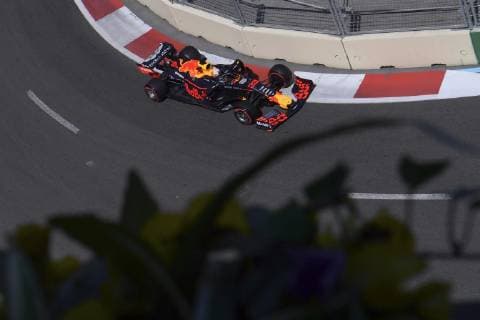 VERSTAPPEN Max F1 Team Red Bull F1 2019 Grand Prix von Aserbaidschan am 27. 04. 2019 in Baku