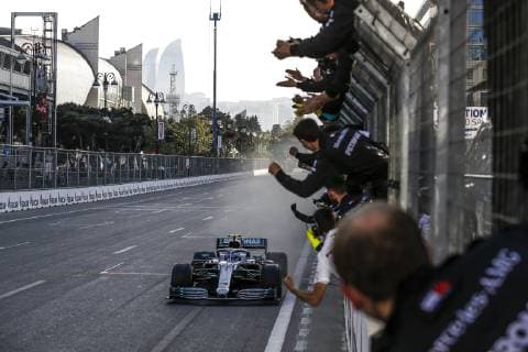 Motorsports: FIA Formula One World Championship WM Weltmeisterschaft 2019, Grand Prix of Azerbaijan, 77 Valtteri Bottas (FIN, Mercedes AMG Petronas Motorsport), Baku Azerbaijan