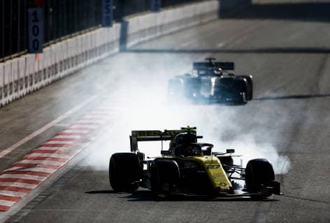 Nico Huelkenberg, Renault F1 Team, formula 1 GP, Baku Aserbaidschan 28.04.2019 Photo:mspb Jerry Andre Nico Huelkenberg, formula 1 GP, Aserbaidschan