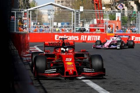 Sebastian Vettel, Scuderia Ferrari, formula 1 GP, Baku Aserbaidschan 28.04.2019 Photo:mspb Jerry Andre Sebastian Vettel, formula 1 GP, Aserbaidschan