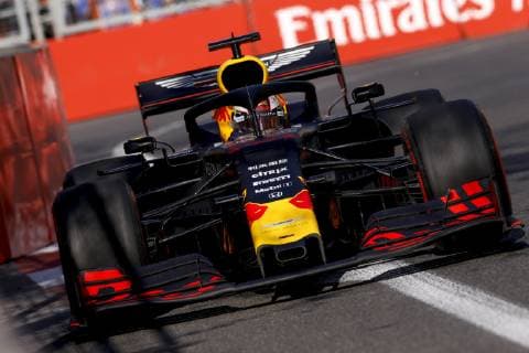 Motorsports: FIA Formula One World Championship WM Weltmeisterschaft 2019, Grand Prix of Azerbaijan, 33 Max Verstappen (NLD, Aston Martin Red Bull Racing), Baku Azerbaijan