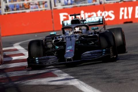 Motorsports: FIA Formula One World Championship WM Weltmeisterschaft 2019, Grand Prix of Azerbaijan, 44 Lewis Hamilton (GBR, Mercedes AMG Petronas Motorsport), Baku Azerbaijan