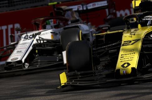 Motorsports: FIA Formula One World Championship WM Weltmeisterschaft 2019, Grand Prix of Azerbaijan, 27 Nico Hulkenberg (GER, Renault F1 Team), Baku Azerbaijan