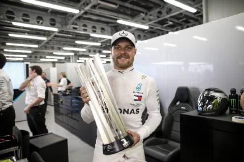 Motorsports: FIA Formula One World Championship WM Weltmeisterschaft 2019, Grand Prix of Azerbaijan, 77 Valtteri Bottas (FIN, Mercedes AMG Petronas Motorsport), Baku Azerbaijan