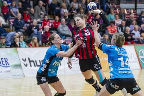 Handball-Bundesliga TSV Bayer 04 Leverkusen vs. Buxtehuder SV 24:25 Impressionen vom Handball-Bundesliga TSV Bayer 04 Leverkusen vs. Buxtehuder SV 24:25 am 28. 4. 2019 in Leverkusen, Ostermann-Arena, Deutschland