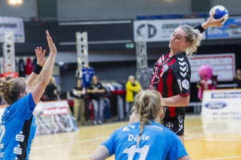 Handball-Bundesliga TSV Bayer 04 Leverkusen vs. Buxtehuder SV 24:25 Impressionen vom Handball-Bundesliga TSV Bayer 04 Leverkusen vs. Buxtehuder SV 24:25 am 28. 4. 2019 in Leverkusen, Ostermann-Arena, Deutschland