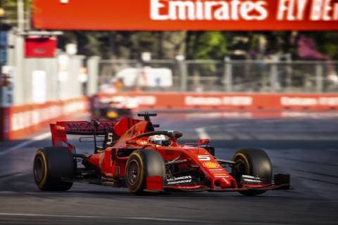 Motorsports: FIA Formula One World Championship WM Weltmeisterschaft 2019, Grand Prix of Azerbaijan, 5 Sebastian Vettel (GER, Scuderia Ferrari Mission Winnow), Baku Azerbaijan